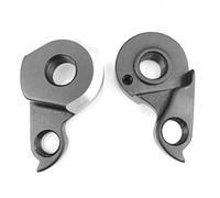 Clynex 2 Piezas de Piezas de Bicicleta Mech Dropout, for Forme Flash 2018 Road Cross Gravel Bike Thru-Axle Carbon Frame Gear Rear Derailleur Rd Hanger Patilla de Cambio de Bicicleta(Black QQH01046P2)