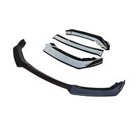 Clynex 3 Piezas De Parachoques Delantero Coche, Divisor Labios, Difusor, Kit Cuerpo, Alerón, for Opel, Vauxhall, Astra K 2016-2019, Negro Divisor de parachoques delantero del coche(3pcs)