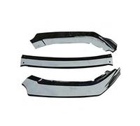 Clynex 3 Piezas de Parachoques Delantero Coche, Divisor Labios, Difusor, Kit Cuerpo, alerón, for Seat Ibiza MK4 2006-2008, Negro Divisor de parachoques delantero del coche