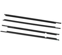 Clynex 4 piezas de juntas for puertas y ventanas coche, moldura for cinturón seguridad, repuesto 75711-60061, for Land, for Cruiser, for Prado 120 Series 2003-2009 Tira de sellado para puertas