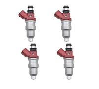 Clynex 4 pzas/lote boquilla de inyector combustible, for CAMRY, VISTA 1,8 4SFE SXS11 ST190 motor 23250-74130 2325074130 2320974130 Sustitución de inyectores de combustible