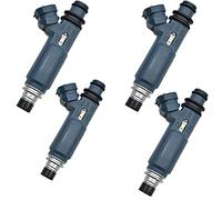 Clynex 4 Uds inyector de Combustible, for Toyota, Starlet EP91, for Corolla, EE102 Tercel EL51 4EFE 23250-11120 23209-11120 Inyector de Combustible para Coche