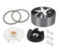 Clynex 8 piezas de repuesto for licuadora NutriBullet, 600 W, 900, con cuchilla for hielo, junta sellado goma, almohadilla amortiguación, etc Conjunto de cuchillas de repuesto para licuadora