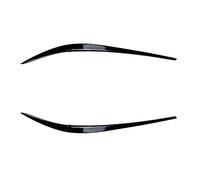 Clynex ABS brillante coche malvado faro cejas párpado cuerpo kit, for Serie 3 G20 G21 316d 318i 320i 325i 330i 2019-2022 Película protectora para faros de coche(Gloss Black)