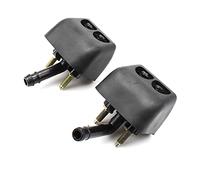 Clynex Accesorios de Coche, 2 uds., Parachoques Izquierdo y Derecho, lámpara de Faro, Boquilla de arandela Jet MN117091, for Mitsubishi, Pajero Montero V73 V77 V75 Boquilla lavafaros