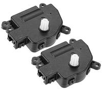 Clynex Actuador de puerta mezcla aire acondicionado, for Ford, for Fiesta, 2011-2018, 2 piezas Actuador de control de calefacción para coche
