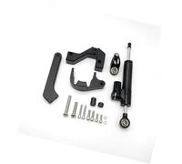 Clynex Amortiguador de dirección, for VSETT, más 10 Piezas Repuesto for Scooter eléctrico Soporte Estable Amortiguador de dirección para Scooter(Black Black3)