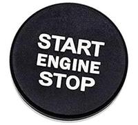 Clynex Anillo adhesivo for coche, funda for botón de arranque y parada de motor automático, for, A6 B8 A6L Q5 8R A4 C7 B9 A7 BT 2018 Cubierta del botón de arranque y parada