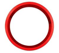 Clynex Anillo adhesivo for coche, funda for botón de arranque y parada de motor automático, for, A6 B8 A6L Q5 8R A4 C7 B9 A7 BT 2018 Cubierta del botón de arranque y parada