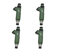 Clynex Boquilla de inyector de Combustible de 4 Piezas, for Mazda, Protege 1,8 1997-1998, for Kia, Sephia 1997 1955003040 195500-3040 Inyector de Combustible para Coche