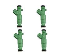 Clynex Boquilla de inyector de Combustible de 4 Piezas Kombi 1.4 8v 2009 Flex, for Volkswagen, 0280157109 030906031AJ Inyector de Combustible para Coche