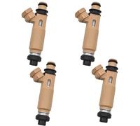 Clynex Boquilla de inyector de combustible de 4 uds, for Toyota, Avensis, RAV4, Camry Vista Corona Townace Liteace Carina FF ED Cad 23250-74170 23209-74170 Inyector de combustible para coche(23250-741