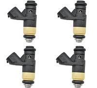 Clynex Boquilla de inyector de Combustible de 4 uds, for Volkswagen, Polo, 9N, Seat, Ibiza IV 1.4L 2002-2007, Skoda, Fabia 6Y 036906031M Inyector de Combustible para Coche