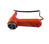 Clynex Brazo delantero trasero plegable con motor sin escobillas for dron profesional L900 Pro GPS 4K HD WIFI FPV Brazo de repuesto para dron FPV(Orange rear B)