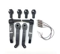 Clynex Brazo plegable con protección de motor engranajes for dron cuadricóptero RC LS-E525 E88 Kit de reparación de reemplazo de brazo de drone(White)