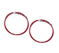 Clynex Cable de Control Remoto Cambio Acelerador Rojo 2 Piezas, for Yamaha, fueraborda 21 pies Pieza Marina