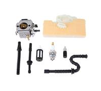 Clynex Carburador con filtro de aire, línea combustible, Kit repotenciación bujías, for herramientas motosierra STIHL, MS290 MS310 MS390 029 039 Reemplazo de bujía de cortadora de césped