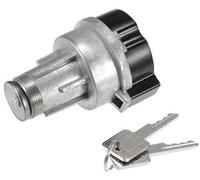 Clynex Cilindro de cerradura encendido, interruptor arranque con llaves n.º 1116683, for Chevrolet B60 1983-1991, tono plateado metálico, 1 juego Pieza interior