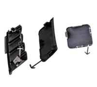 Clynex coche delantero trasero tapa, para TOYOTA, para 2019-2021 Tapa Argolla Remolque Trasera (Rear Black)