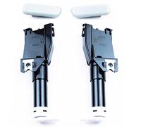 Clynex Conjunto de Boquilla rociadora for limpiaparabrisas de Faros de Coche con Tapa Protectora, for Mitsubishi, Pajero Shogun V93 V95 V96 V97 2006-2016 Boquilla lavafaros(Pair Nozzle Assy)