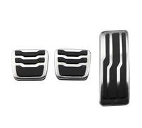 Clynex Cubierta de Almohadillas de Pedal de Coche de Acero Inoxidable, for Ford, Everest Ranger 2016-2023, Accesorios de Pedales de Freno de Combustible de Gas Reemplazo de Pedal de Coche(MT)