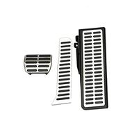 Clynex Cubierta de pedal de coche AT MT Pedales, for VW, for Golf 5 6 GTI, for Jetta MK5 CC, for Passat B6 B7, for Touareg, for Skoda, for Octavia, piezas Reemplazo de pedal de coche(3Pcs AT With Rest