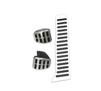 Clynex Cubierta de Pedales de Coche, for VW, for Golf 5 6 GTI, for Jetta MK5 CC, for Passat B6, for Touareg, for Skoda, for Octavia, Accesorios Reemplazo de Pedal de Coche(3Pcs MT No Rest)