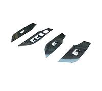 Clynex Cubierta de reposabrazos de puerta y ventana, moldura embellecedora de Panel de interruptor, for Toyota, RAV4, XA50 2019 2020, accesorios de coche Panel de moldura del interruptor de la ventana