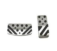 Clynex Cubierta del pedal del acelerador del freno de combustible deportivo for automóvil, cubiertas for reposapiés, for Mitsubishi, ASX Outlander 2013-2018 Eclipse Cross Pajero Lancer EX ES Reemplazo