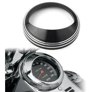 Clynex Cubiertas de bisel de velocímetro de 5 ", carcasa de visera de anillo embellecedor, for Harley, Davidson Road King FLHR/Classic FLHRC I/Custom FLHRS I Bisel del velocímetro de motocicleta