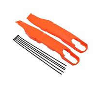 Clynex Cubiertas for basculante de motocicleta, protector de chasis for basculante de carrocería EXC 125 200 300 EXCF 250 350 400 450 500 TC FC TE FE Protector de basculante para motocicleta(2020 oran