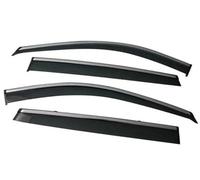 Clynex Deflector de ventana lateral, visera protectora contra la lluvia y el sol, for Wey Mocha Coffee 01 05 2021 2022 2023 2024, 4 viseras for ventana de coche Visera para ventanilla lateral de coche