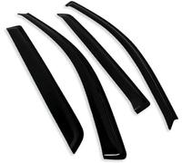 Clynex Deflectores de ventana lateral, for VW, for Golf, 4 Mk4 1997 1998 1999 2000 2001 2002 2003 Protector contra la intemperie for automóvil Protector contra la lluvia y el sol Visera para ventanill