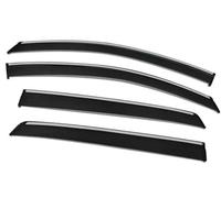 Clynex Deflectores de Ventana Lateral, for VW, for Golf, R-line TSI EVO 2017 2018 2019 2020 Viseras de Ventana de Coche Cubierta de visera de Ventana Visera de Lluvia Visera para ventanilla lateral de