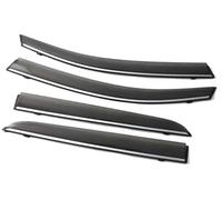 Clynex Deflectores de Ventana Lateral, for VW, Viloran 2020 2021 2022 Weathershields Weather Shields Visor de Puerta Parasol de Viento Visera de Lluvia Visera para ventanilla Lateral de Coche