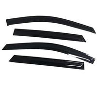 Clynex Deflectores de Ventana Laterales, for Hyundai, Santafe Santa fe 2012 2013 2014 2015 2016 2017 Visera de Ventana Viseras de Lluvia y Sol for Coche Visera para ventanilla Lateral de Coche