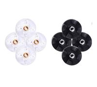 Clynex Engranaje base, for Magic Bullet, licuadora 250W MB1001 con pieza de repuesto engranaje cuchilla, for, (8 piezas) Conjunto de cuchillas de repuesto para licuadora