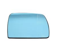 Clynex Espejo retrovisor de repuesto for coche, color blanco, azul, izquierdo, derecho, con calefacción, for X5 E53 1999 2000 2001 2002 2003 2004 2005 2006 Cristal de espejo lateral(Blue right)