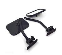 Clynex For Jeep, Wrangler TJ JK 1997-2018 Estilo de Coche Espejo retrovisor de Puerta Lateral de Coche Lente de ángulo de Forma Ajustable Punto Ciego Exterior Cristal de Espejo retrovisor