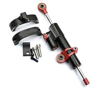 Clynex For Segway, Ninebot, MAX G30 LE LP Amortiguador estabilizador de dirección V2 eléctrico Amortiguador de dirección para Scooter(Schwarz)