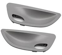Clynex For, Serie 5 F10 F11 F18 2010-2017 Reemplazo de moldura cubierta cuenco manija puerta interior izquierda derecha Manija de puerta interior del coche(Gray)