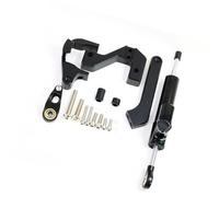 Clynex For VSETT, más de 10 Piezas Repuesto for Scooter eléctrico Aumentan la Estabilidad, Seguridad, dirección direccional, Amortiguador Fibra Carbono Amortiguador de dirección para Scooter(Black F)