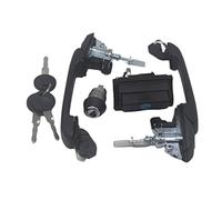 Clynex For VW, for Golf, 3 III 1991-1997 KIT DE BLOQUEO COMPLETO JUEGO MANIJAS PUERTA INTERRUPTOR ENCENDIDO LLAVES PORTÓN TRASERO DH012 1H0898081 1H0898081S Bloqueo del interruptor de encendido