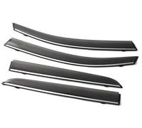 Clynex For VW, for Santana, 2000 3000 2004-2012 Sun Rain Window Visors Deflectores Guardias Toldo Trim Protector de Viento Visera para ventanilla Lateral de Coche