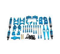Clynex For WLtoys, 1:12 Piezas de Coche de Control Remoto 12428 12423 FY01 02 03 Piezas de Mejora de Metal-Azul Amortiguador para Coche RC(Chocolate)
