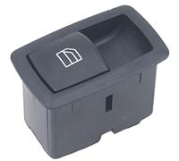 Clynex Interruptor de control maestro Botón negro del elevalunas eléctrico 2518200510, para Mercedesbenz, para AB Ml Gl R Class W251 W169 W245 X164 botón del interruptor de la ventana del coche