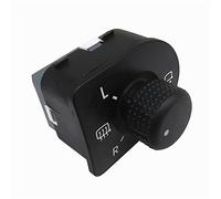 Clynex Interruptor de espejo lateral con perilla ajuste, for Beetle, Jetta, Passat, VW, B2 B3, Golf 4 1J1 959 565E 1J1959565E Interruptor de ajuste del espejo lateral