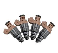 Clynex Inyector de Combustible con Boquilla de inyección de 4 Piezas, for Chevrolet Lacetti J200 1,6 2005 03-2016 12 96332261 25182404 Inyector de Combustible para Coche