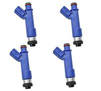 Clynex Inyector de Combustible de 4 Piezas, for Toyota, Yaris 2006-2014 1.5L L4, for Toyota, 1ZZ Yaris NCP90 Vios 23250-21040 2325021040 Inyector de Combustible para Coche