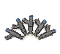 Clynex Inyector de combustible EV6 6 uds, 26 libras, for Ford, Explorer Sport Trac 4.0L V6-6 2004 0280156036 0280156184 0280156131 Sustitución de inyectores de combustible